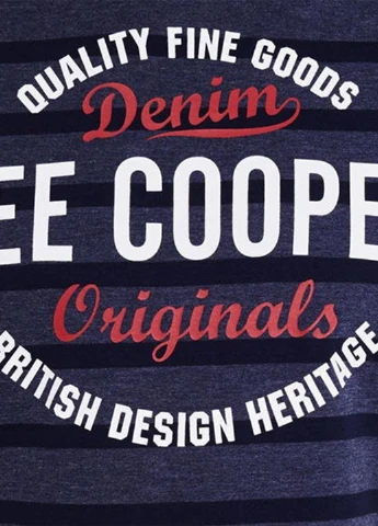 Темно-серая футболка Lee Cooper