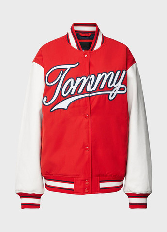 Бомбер Tommy Jeans бейсбольный на кнопках (307061411)