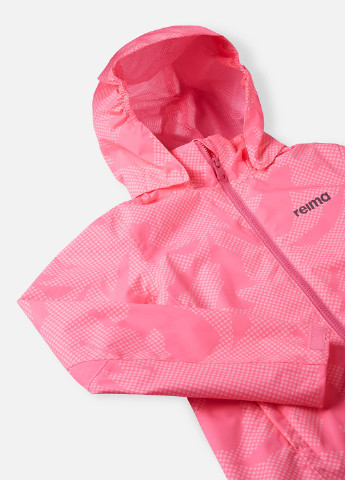 Розовая демисезонная куртка облегчённая Reima Valko
