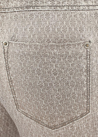 Серебряные кэжуал демисезонные зауженные брюки Silvian Heach