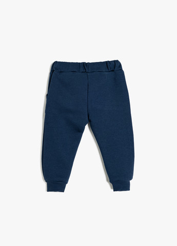 Синие спортивные демисезонные брюки джоггеры KOTON