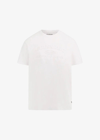 Белая футболка Guess