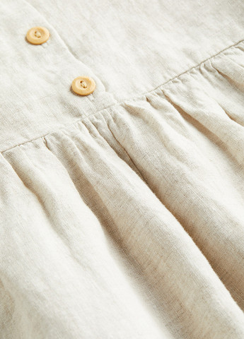 Светло-бежевое платье H&M (345566903)