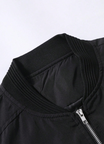 Бомбер SHEIN бейсбольний на блискавці (341484454)