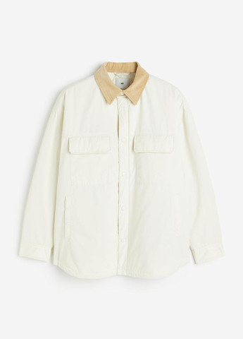 Белая демисезонная куртка H&M