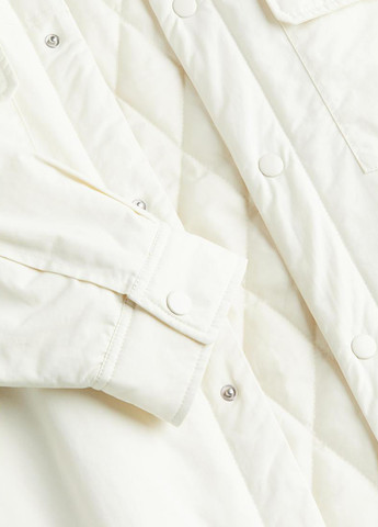 Белая демисезонная куртка H&M