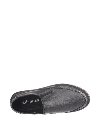 Черные мокасины Allshoes