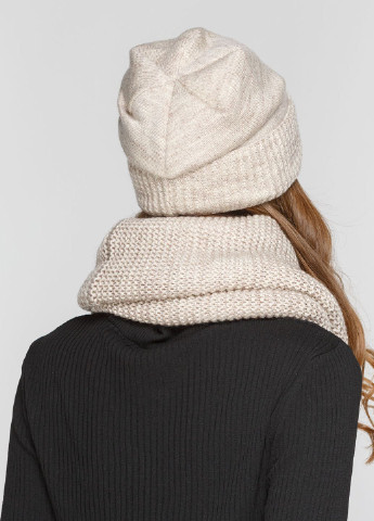 Теплий зимовий комплект (шапка, шарф-снуд) на флісовій підкладці 660403 DeMari 77 ненси (239417936)