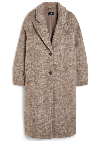 Темно-бежевое демисезонное Пальто однобортное C&A