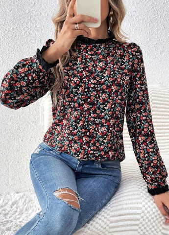 Комбінована блуза SHEIN