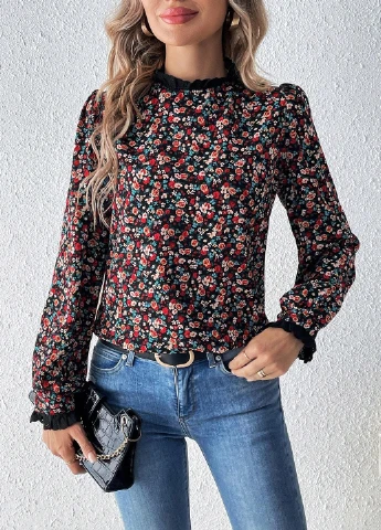 Комбінована блуза SHEIN