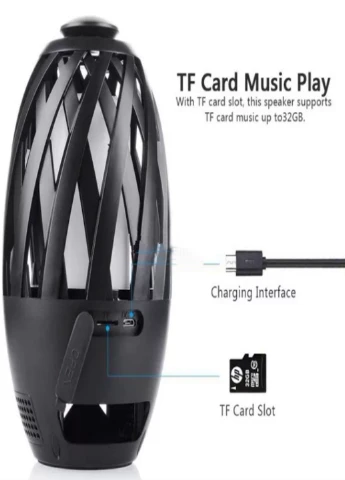 Портативная беспроводная Bluetooth колонка камин с подсветкой Flame (8722311) Francesco Marconi (215118296)