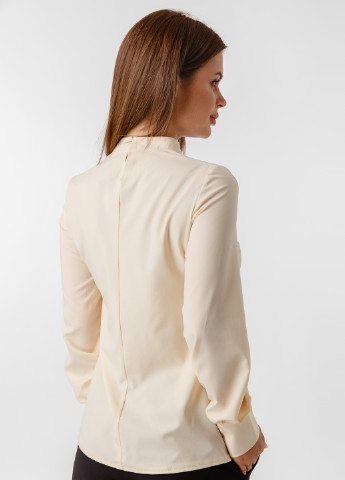 Персиковая демисезонная блуза Lilove