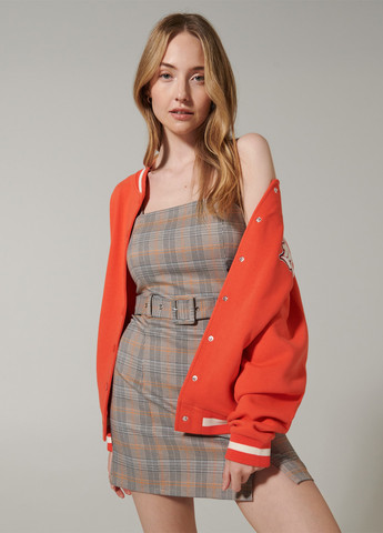 Демисезонный женский сарафан Sinsay в клеточку