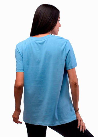 Блакитна всесезон футболка жіноча siesta блакитний Power Футболки