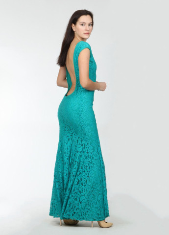 Зеленое кэжуал платье Enna Levoni однотонное