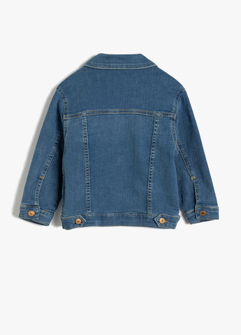 Светло-синяя демисезонная куртка KOTON