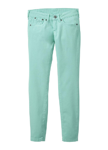 Светло-зеленые демисезонные зауженные джинсы Pepe Jeans