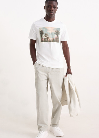 Белая футболка C&A