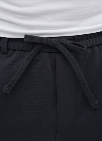 Темно-серые кэжуал демисезонные прямые брюки Trend Collection