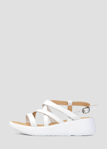 Белые босоножки Alromaro с ремешком