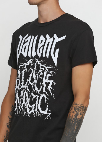 Чорна футболка Vailent