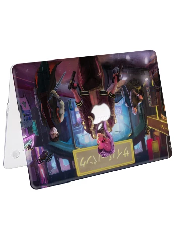 Чехол пластиковый для Apple MacBook Pro 13 A1706 / A1708 / A1989 / A2159 / A1988 Cyberpunk 2077 (9648-2496) MobiPrint (218857923)