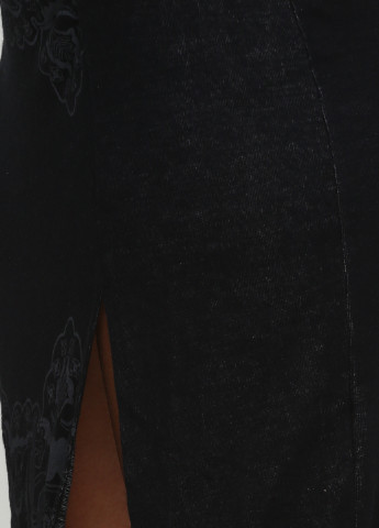 Черная кэжуал юбка Desigual карандаш