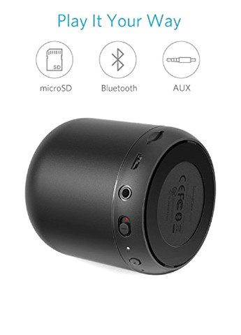 Портативна колонка SoundCore mini Bluetooth Speaker Чорний Anker soundcore mini bluetooth speaker black (130047493)