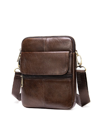 Чоловіча шкіряна сумка 19х15х2,5 см Vintage (229458662)