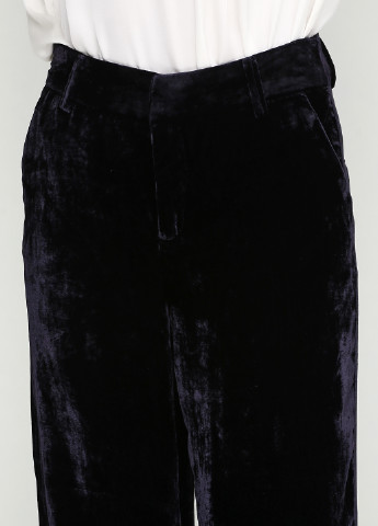 Темно-фиолетовые кэжуал демисезонные клеш брюки Gestuz
