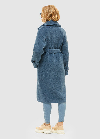 Блакитне зимнє Пальто MN