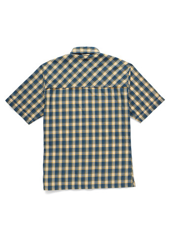 Синяя кэжуал рубашка в клетку Schoffel