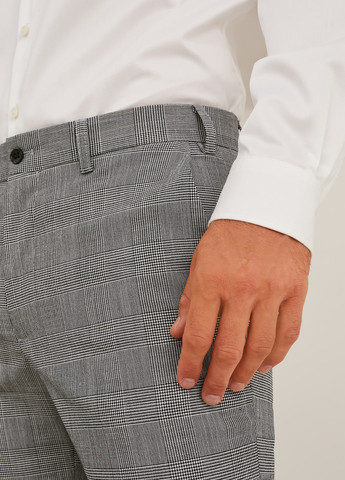 Серые классические демисезонные классические брюки C&A
