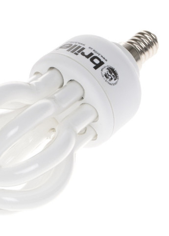 Комплект з двох енергоощадних ламп PL-4U 15W/827 E14 MINI LOTUS blister Brille (254802924)