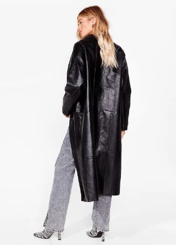 Плащ Nasty Gal тренчкот без застібки демісезон (246938292)