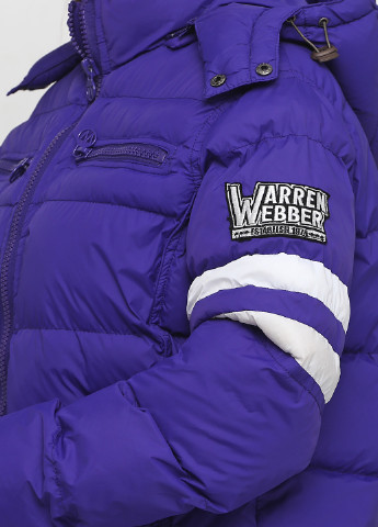 Фиолетовая демисезонная куртка Warren Webber