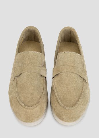 Zimaletto Туфлі лофери бежевий з натуральна замша, україна — демісезон (334860741)