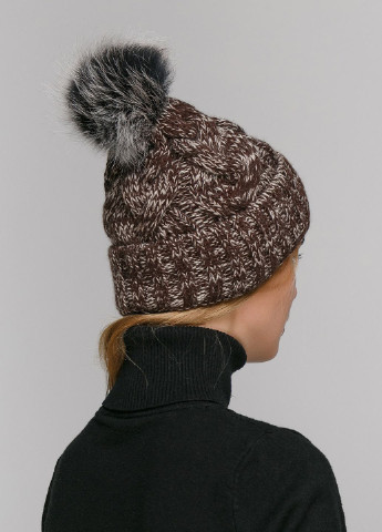 Зимняя теплая женская шапка на флисовой подкладке 550797 Merlini (249643210)