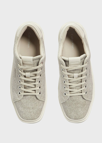 Бежевые кеды Calvin Klein