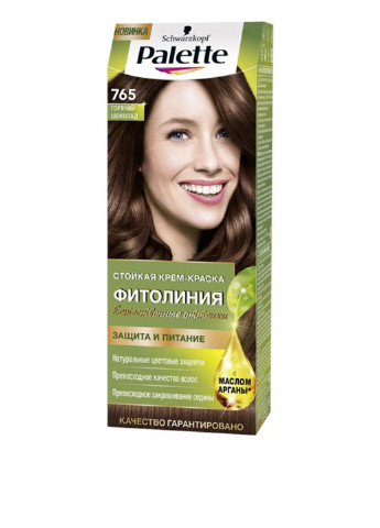 Фарба для волосся Фітоліно 765 Гарячий шоколад, 110 мл Palette (140830283)