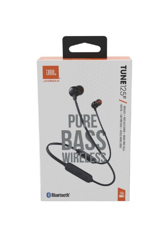 Наушники (JBLT125BTBLK) JBL Tune 125BT Black (253546570)