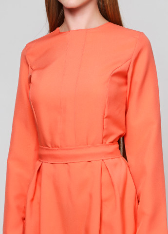 Оранжевое кэжуал платье Podium