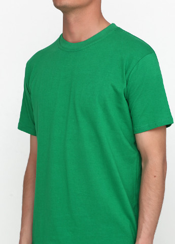 Зеленая футболка мужская зеленая с коротким рукавом Malta М319-17