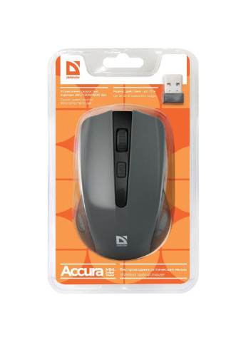 Мышка Accura MM-935 Gray (52936) Defender (252634275)
