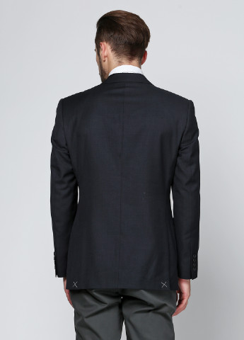 Пиджак Howick с длинным рукавом однотонный тёмно-серый деловой