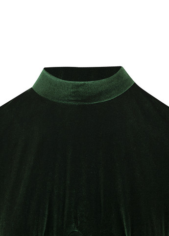 Темно-зеленое кэжуал платье платье-водолазка Glamorous однотонное