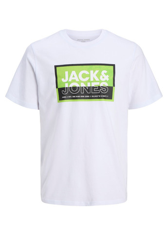 Біла футболка Jack & Jones