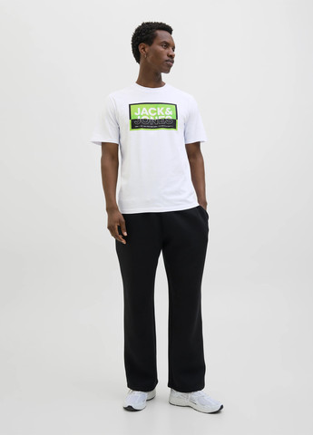 Біла футболка Jack & Jones