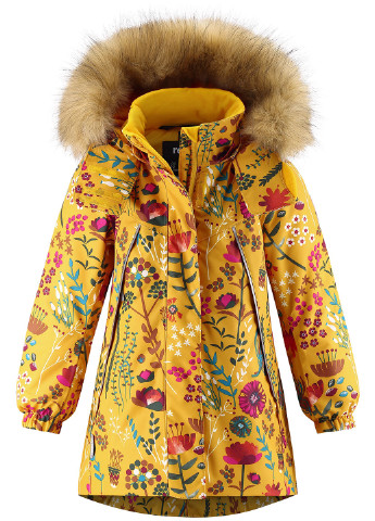 Желтая зимняя куртка Reima Reimatec Muhvi
